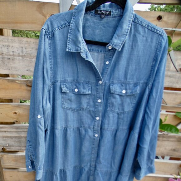 Fantastic denim dress - Picture 1 of 8